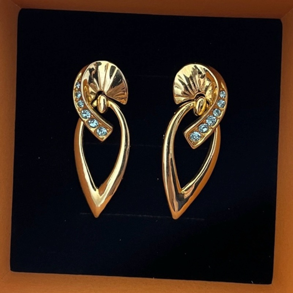 Unique vintage 80s Earrings